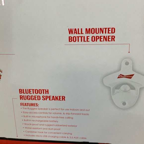 3-piece BUDWEISER  Outdoor Party Gift Set - Picture 5 of 5